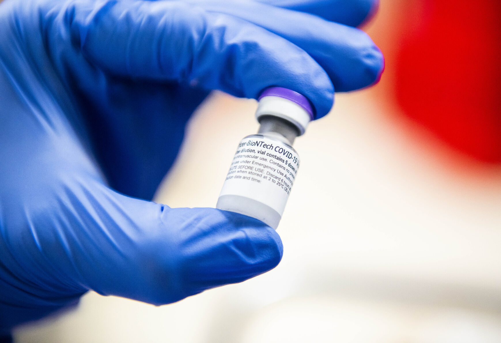 Pfizer COVID-19 vaccine in Vermont, 12-15-2020